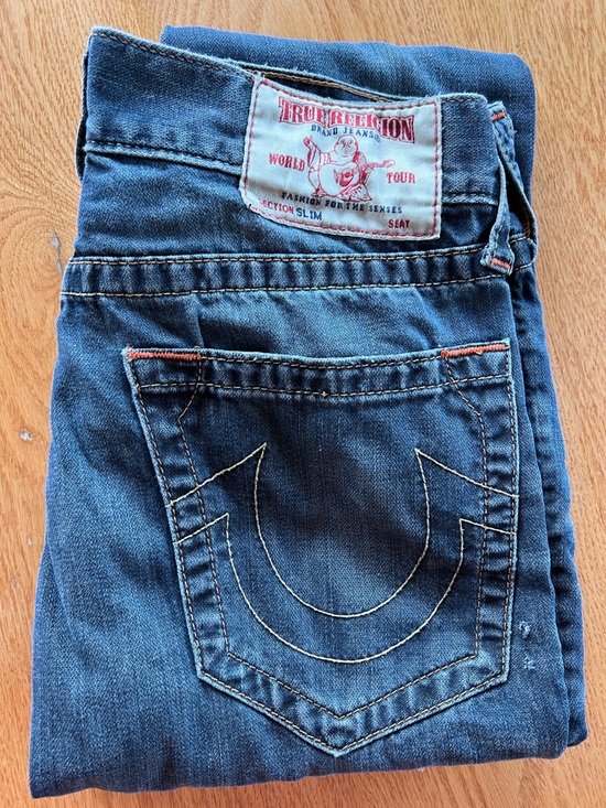 True Religion Other - Men’s True Religion Slim Straight leg Jeans size 30X32. Rn#112790